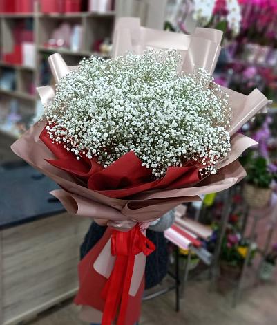 Букет цветов из: Гипсофила в Иванино