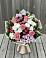 Букет цветов из: Альстромерии, Гвоздики, Розы и Хризантемы в Иванино