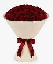 Букет 101 Бордовая роза Блэк Бакарра #REPLACE_PRED# Иванино