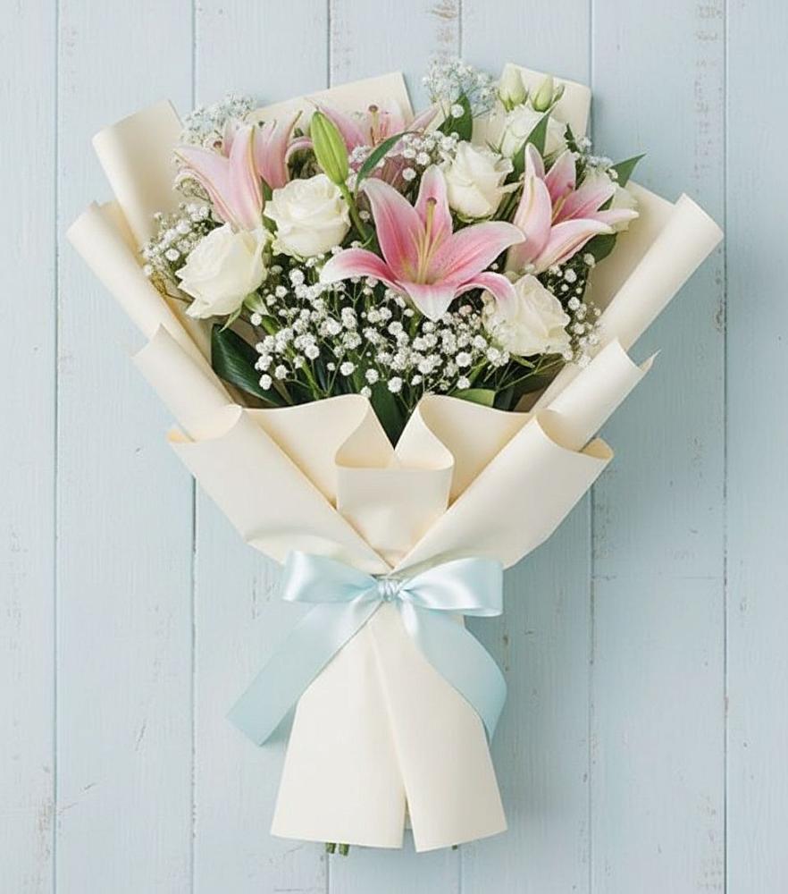 Букет цветов из: Лилии в Иванино