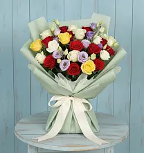 Букет цветов из:  Розы в Иванино