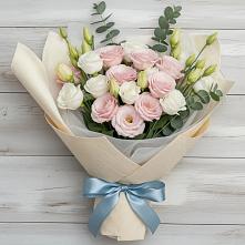 Букет цветов из:  Лизиантусы #REPLACE_PRED# Иванино