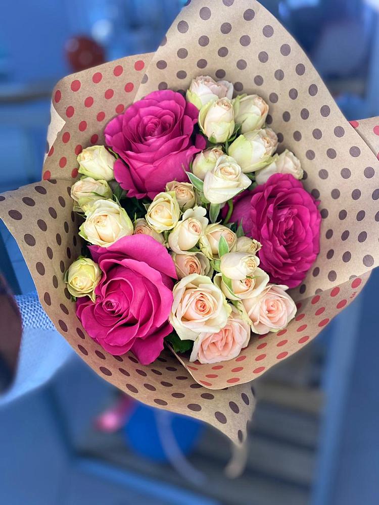 Букет цветов из: Розы в Иванино