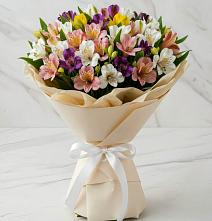 Букет цветов из:  Альстромерии #REPLACE_PRED# Иванино