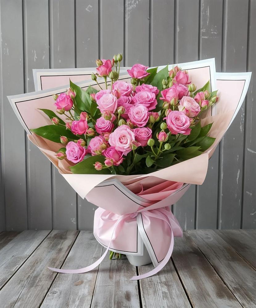 Букет Розовый кустик в Иванино