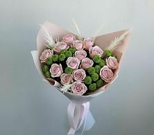 Букет цветов из:  Розы и Хризантемы #REPLACE_PRED# Иванино