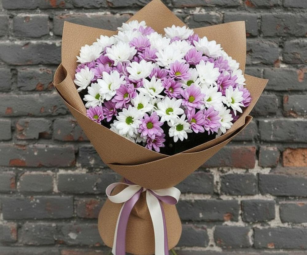 Букет цветов из: Хризантемы в Иванино