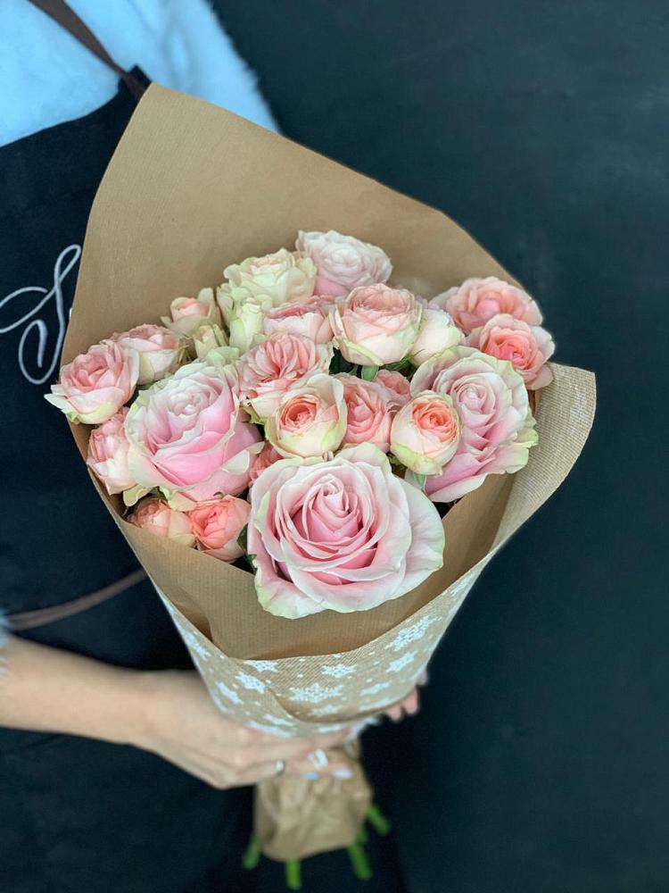 Букет цветов из: Хризантемы и Розы в Иванино