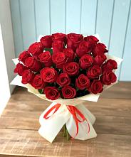 Букет 29 Красных роз в Иванино