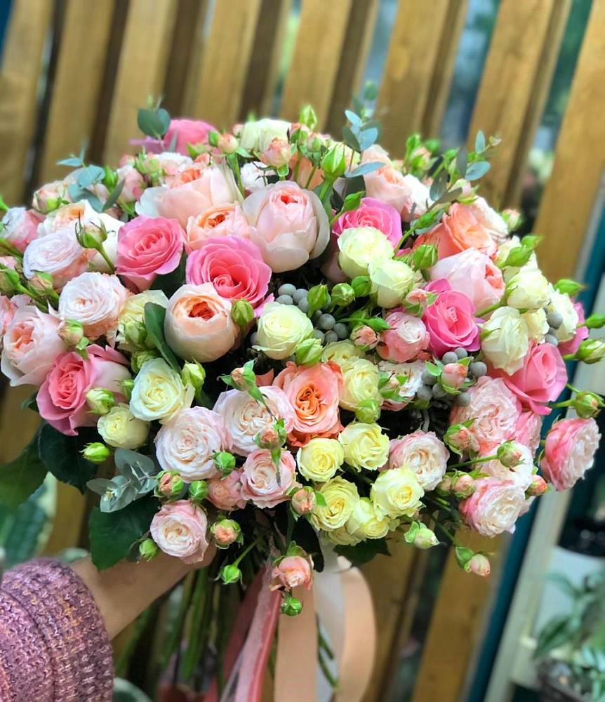 Букет цветов из: Розы в Иванино