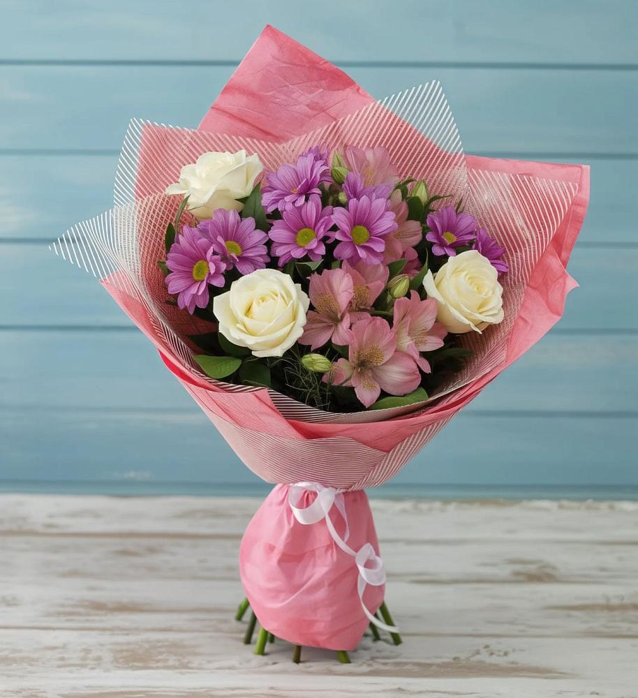 Букет цветов из: Герберы в Иванино