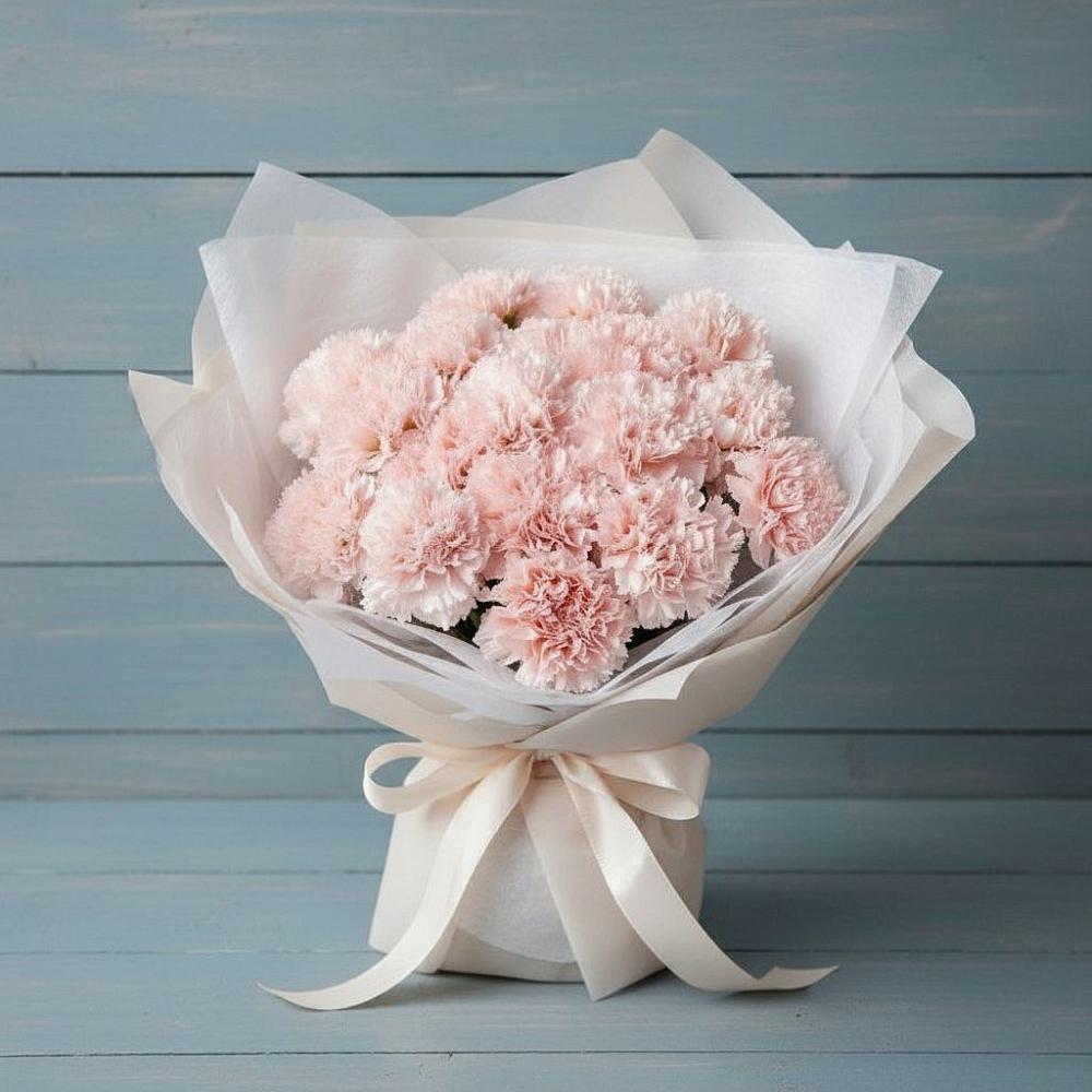 Букет цветов из: Гвоздики в Иванино