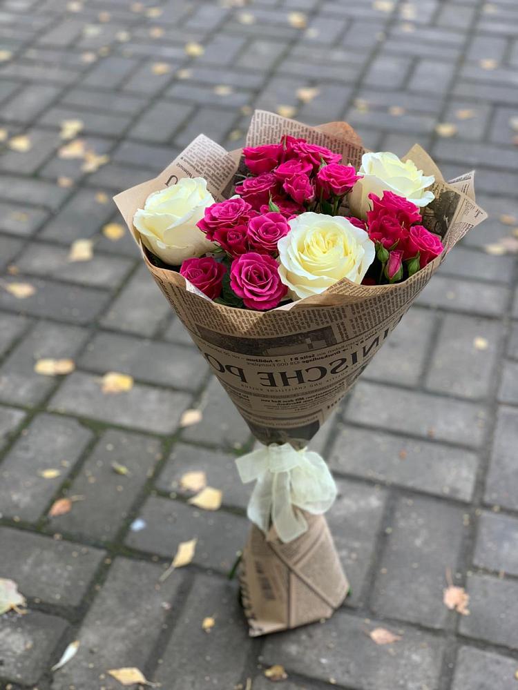 Букет цветов из: Розы в Иванино