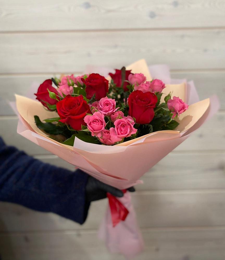 Букет цветов из: Розы в Иванино