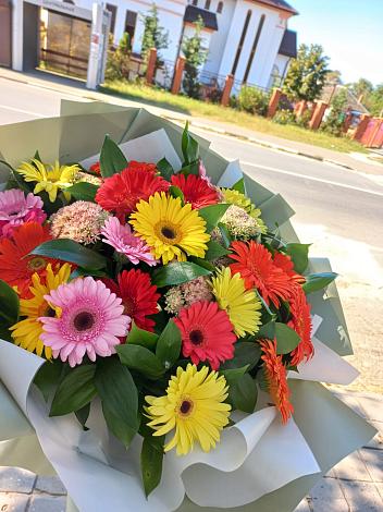 Букет цветов из: Герберы в Иванино