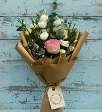 Букет цветов из:  Розы и Лизиантусы #REPLACE_PRED# Иванино