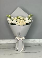 Букет цветов из:  Розы и Лизиантусы #REPLACE_PRED# Иванино